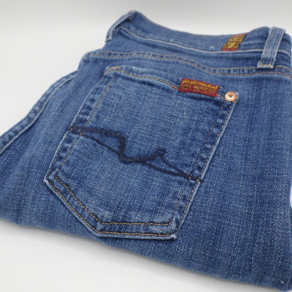 For All Mankind 7 Josefina Skinny Boyfriend Jeans